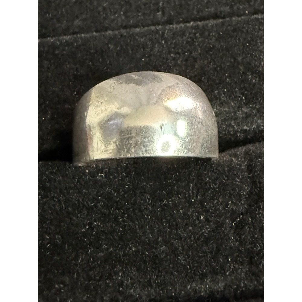 Sterling Silver 925 Dome Band Ring Size 9
